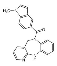 (5,11-Dihydro-benzo[b]pyrido [2,3-e][1,4]diazepin-6-yl)-(1-methyl-1H-indol-5-yl)-methanone CAS:287957-64-6 manufacturer & supplier