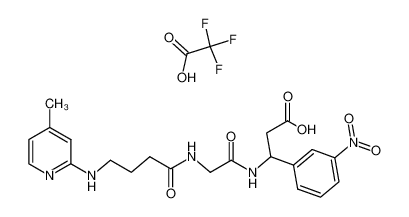 3-(3-nitrophenyl)-3-{2-[4-(4-methylpyridin-2-ylamino)butyrylamino]acetylamino}propionic acid trifluoroacetate CAS:287959-57-3 manufacturer & supplier