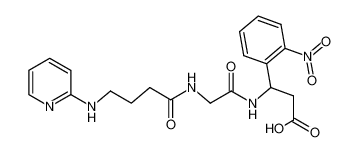 3-(2-nitrophenyl)-3-{2-[4-(pyridin-2-ylamino)butyrylamino]acetylamino}propionic acid CAS:287959-99-3 manufacturer & supplier