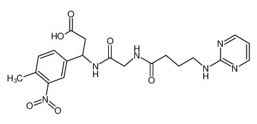 3-(4-methyl-3-nitrophenyl)-3-{2-[4-(pyrimidin-2-ylamino)butyrylamino]acetylamino}propionic acid CAS:287965-31-5 manufacturer & supplier