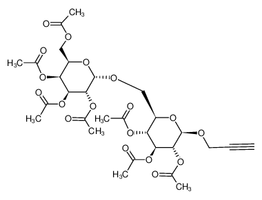 2-Propynyl 6-O-[2,3,4,6-tetra-O-acetyl-α-D-galactopyranosyl]-2,3,4-tri-O-acetyl-β-D-glucopyranoside CAS:287967-76-4 manufacturer & supplier