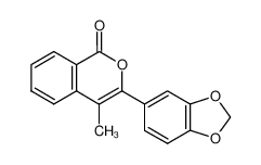 3-benzo[1,3]dioxol-5-yl-4-methyl-isochromen-1-one CAS:28800-08-0 manufacturer & supplier