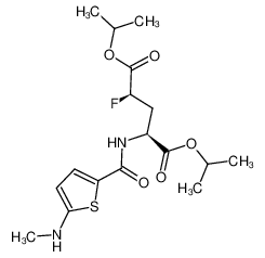 N-[5-(methylamino)-2-thenoyl]-(αS,γR)-γ-fluoroglutamic acid α,γ-diisopropyl ester CAS:288068-35-9 manufacturer & supplier