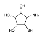 (1R,2R,3R,4S,5R)-4-amino-5-mercaptocyclopentane-1,2,3-triol CAS:288088-57-3 manufacturer & supplier