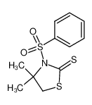 3-benzenesulfonyl-4,4-dimethyl-thiazolidine-2-thione CAS:2881-06-3 manufacturer & supplier