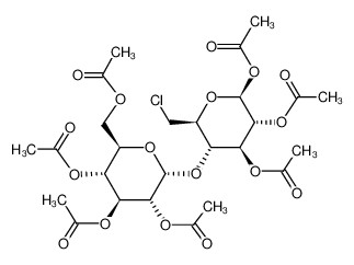 Acetic acid (2S,3R,4S,5S,6S)-2,3-diacetoxy-6-chloromethyl-5-((2R,3R,4S,5R,6R)-3,4,5-triacetoxy-6-acetoxymethyl-tetrahydro-pyran-2-yloxy)-tetrahydro-pyran-4-yl ester CAS:28810-05-1 manufacturer & supplier