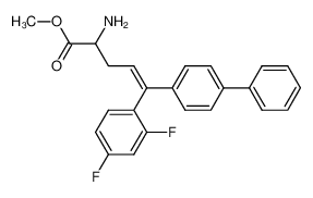 (Z)-2-Amino-5-biphenyl-4-yl-5-(2,4-difluoro-phenyl)-pent-4-enoic acid methyl ester CAS:288101-44-0 manufacturer & supplier