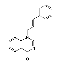 1-(3-phenyl-allyl)-1H-quinazolin-4-one CAS:28812-46-6 manufacturer & supplier