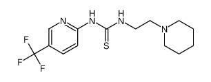 1-(2-(piperidin-1-yl)ethyl)-3-(5-(trifluoromethyl)pyridin-2-yl)thiourea CAS:288146-32-7 manufacturer & supplier