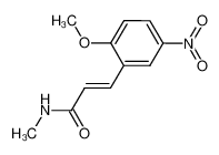 (E)-3-(5-nitro-2-methoxyphenyl)-N-methylacrylamide CAS:288151-85-9 manufacturer & supplier