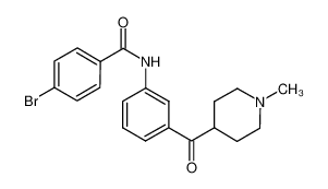 4-[3-(4-bromobenzamidyl)benzoyl]-1-methylpiperidine CAS:288157-36-8 manufacturer & supplier