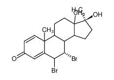 (7S,17S)-6,7-Dibromo-17-hydroxy-10,13,17-trimethyl-6,7,8,9,10,11,12,13,14,15,16,17-dodecahydro-cyclopenta[a]phenanthren-3-one CAS:28816-04-8 manufacturer & supplier