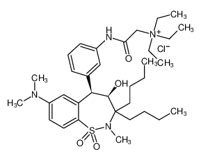 2-((3-((4R,5R)-3,3-dibutyl-7-(dimethylamino)-4-hydroxy-2-methyl-1,1-dioxido-2,3,4,5-tetrahydrobenzo[f][1,2]thiazepin-5-yl)phenyl)amino)-N,N,N-triethyl-2-oxoethan-1-aminium chloride CAS:288161-59-1 manufacturer & supplier