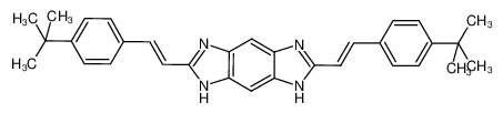 2,6-di-(p-tert-butylstyryl)-1,7-dihydrobenzo[1,2-d;4,5-d']diimidazole CAS:288247-75-6 manufacturer & supplier