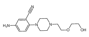 5-amino-2-{4-[2-(2-hydroxyethoxy)ethyl]piperazin-1-yl}benzonitrile CAS:288252-26-6 manufacturer & supplier