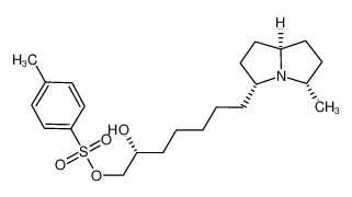 (R)-2-hydroxy-7-((3R,5S,7aR)-5-methylhexahydro-1H-pyrrolizin-3-yl)heptyl 4-methylbenzenesulfonate CAS:288270-30-4 manufacturer & supplier