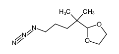 4-(1,3-dioxolan-2-yl)-4-methylpentyl azide CAS:288295-94-3 manufacturer & supplier