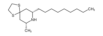 (+)-(7S,9R)-8-aza-9-methyl-7-n-nonyl-1,4-dithiaspiro[5.4]decane CAS:288303-15-1 manufacturer & supplier