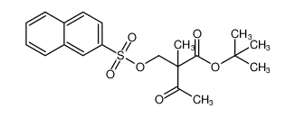 tert-butyl 2-methyl-2-(((naphthalen-2-ylsulfonyl)oxy)methyl)-3-oxobutanoate CAS:288303-62-8 manufacturer & supplier