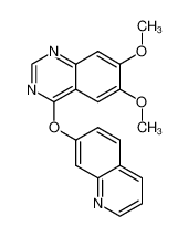 6,7-dimethoxy-4-(quinalin-7-yloxy)quinazoline CAS:288383-33-5 manufacturer & supplier