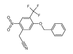 5-benzyloxy-2-nitro-4-(trifluoromethyl)phenylacetonitrile CAS:288384-62-3 manufacturer & supplier