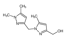 (1-((1,5-dimethyl-1H-pyrazol-3-yl)methyl)-5-methyl-1H-pyrazol-3-yl)methanol CAS:288390-62-5 manufacturer & supplier