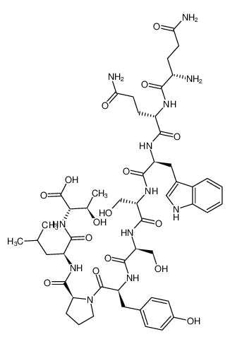 L-Threonine,L-glutaminyl-L-glutaminyl-L-tryptophyl-L-seryl-L-seryl-L-tyrosyl-L-prolyl-L-leucyl- CAS:288390-85-2 manufacturer & supplier