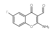 2-amino-6-fluoro-4-oxochromene-3-carbaldehyde CAS:288399-47-3 manufacturer & supplier