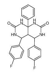 4,5-bis-(4-fluoro-phenyl)-8a-phenyl-hexahydro-pyrimido[4,5-d]pyrimidine-2,7-dione CAS:28840-47-3 manufacturer & supplier