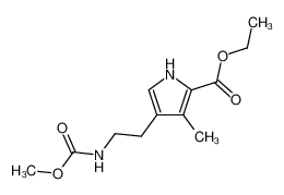 4-(2-methoxycarbonylamino-ethyl)-3-methyl-pyrrole-2-carboxylic acid ethyl ester CAS:28844-05-5 manufacturer & supplier