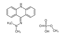 2-acridin-9-yl-1,1-dimethylhydrazine,methyl hydrogen sulfate CAS:28846-38-0 manufacturer & supplier