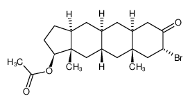 17β-Acetoxy-2α-bromo-9(8-)7),8(9-)11)-diabeo-5α,7α,11β,14α-androstan-3-one CAS:28846-90-4 manufacturer & supplier