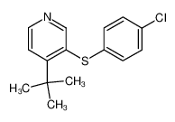 3-p-Chlorphenylthio-4-tert-butyl-pyridin CAS:28856-84-0 manufacturer & supplier