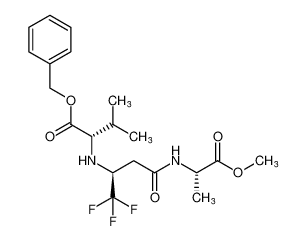 benzyl ((S)-1,1,1-trifluoro-4-(((S)-1-methoxy-1-oxopropan-2-yl)amino)-4-oxobutan-2-yl)-L-valinate CAS:288577-25-3 manufacturer & supplier