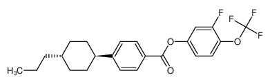 3-fluoro-4-trifluoromethoxyphenyl 4-(trans-4-propyl-cyclohexyl)benzoate CAS:288579-84-0 manufacturer & supplier