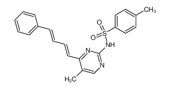 N-[5-methyl-4-(4-phenyl-buta-1,3-dienyl)-pyrimidin-2-yl]-toluene-4-sulfonamide CAS:28858-71-1 manufacturer & supplier