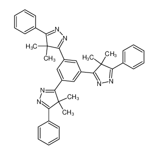 1,3,5-tris{3'-(4',4'-dimethyl-5'-phenyl)-[4H]-pyrazole}benzene CAS:288581-17-9 manufacturer & supplier