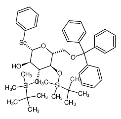 phenyl 3,4-bis-O-tert-butyldimethylsilyl-6-O-trityl-1-seleno-β-D-glucose CAS:288584-99-6 manufacturer & supplier