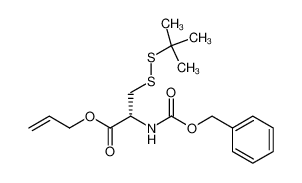 (R)-allyl 2-(((benzyloxy)carbonyl)amino)-3-(tert-butyldisulfanyl)propanoate CAS:288588-25-0 manufacturer & supplier