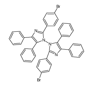 2,2'-bis-(4-bromo-phenyl)-4,5,4',5'-tetraphenyl-[1,1']biimidazolyl CAS:28860-41-5 manufacturer & supplier