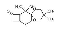 2,2,5',5'-tetramethylspiro[bicyclo[4.2.0]octane-3,2'-[1,3]dioxan]-1(6)-en-8-one CAS:288622-16-2 manufacturer & supplier