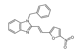 1-benzyl-2-[2-(5-nitro-furan-2-yl)-vinyl]-1H-benzoimidazole CAS:28864-51-9 manufacturer & supplier