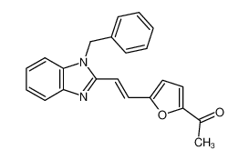 1-{5-[2-(1-benzyl-1H-benzoimidazol-2-yl)-vinyl]-furan-2-yl}-ethanone CAS:28864-55-3 manufacturer & supplier