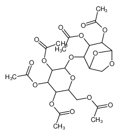 [3,4,5-triacetyloxy-6-[(3,4-diacetyloxy-6,8-dioxabicyclo[3.2.1]octan-2-yl)oxy]oxan-2-yl]methyl acetate CAS:28868-67-9 manufacturer & supplier