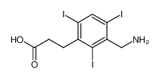 3-(3-Aminomethyl-2,4,6-trijod-phenyl)-propionsaeure CAS:2887-30-1 manufacturer & supplier