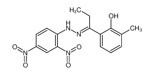 1-(2-Hydroxy-3-methyl-phenyl)-propan-1-on-(2,4-dinitro-phenylhydrazon) CAS:2887-57-2 manufacturer & supplier