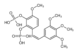 [3-methoxy-2-phosphonooxy-6-[(Z)-2-(3,4,5-trimethoxyphenyl)ethenyl]phenyl] dihydrogen phosphate CAS:288847-35-8 manufacturer & supplier