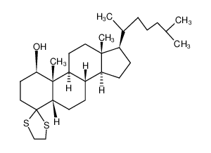 1α-Hydroxy-5β-cholestan-4-on-ethylendithioketal CAS:28886-55-7 manufacturer & supplier