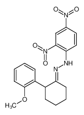 2-(2-Methoxy-phenyl)-cyclohexanon-(2.4-dinitro-phenylhydrazon) CAS:2889-51-2 manufacturer & supplier