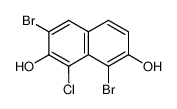 1,6-Dibrom-8-chlor-naphthalin-2,7-diol CAS:2889-81-8 manufacturer & supplier